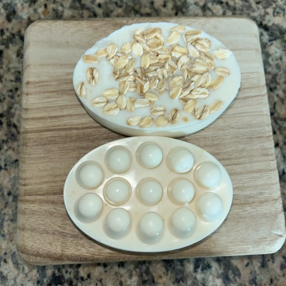 1 Bar Handcrafted Peanut Brittle Oatmeal Soap Bars Miss Val’s Heavenly Scents - Picture 1 of 3